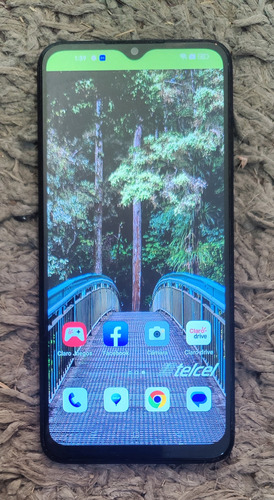 Oppo A17, Libre Para Cualquier Compañía, De 64 Gb De Memoria Y 4+4 Gb En Ram, Funciona Todo Bien, Buena Estética, Sensor De Huella, Android 12 Azul