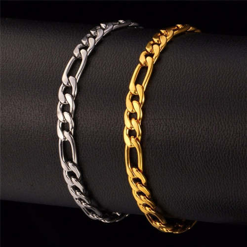 Pulsera Enchapada En Oro 18k. Gran Calidad.