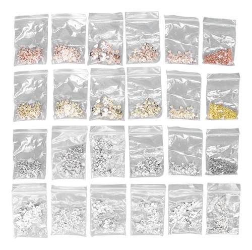 Accesorios De Decoración De Uñas Para Bricolaje, 24 Rejillas