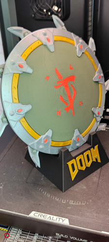 Doom Slayer Escudo De Dark Ages