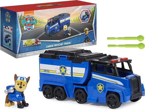 Camiones Transformadores Big Truck Pup's Chase Paw Patrol