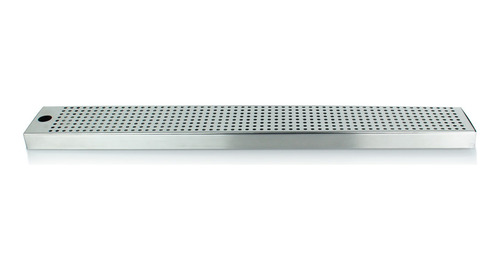 Tapete Barmat Inox Escorredor De Copos Calha Balcão 8,5x61