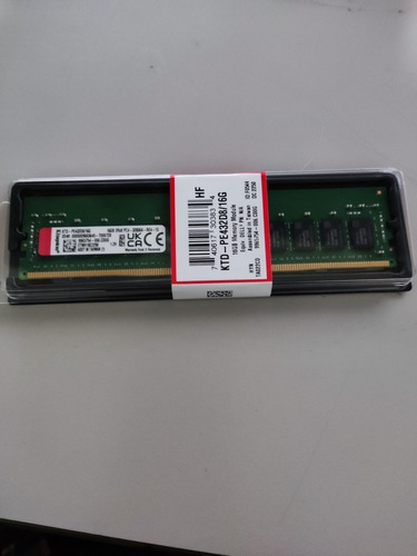 Memoria Para Server Dell Ddr4 3200aa Ecc Reg Ktd-pe432d8/16g