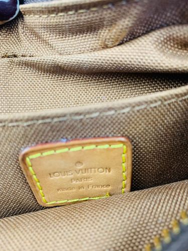 Bolso Luis Vuitton Marrón Oscuro Estampado Metal Marrón (Usado)