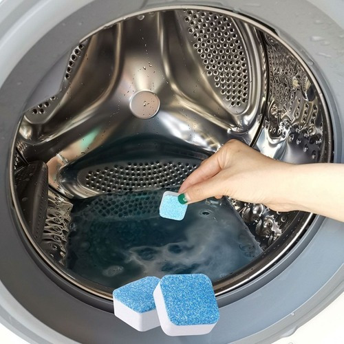 20 Pcs Pastilha Tabletas Limpar Higienizar Máquina Lavar 
