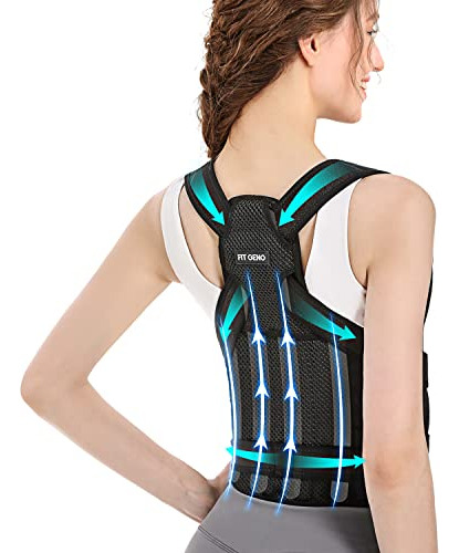Corrector De Espalda Y Postura Fit Geno Para Mujeres Y Hombr