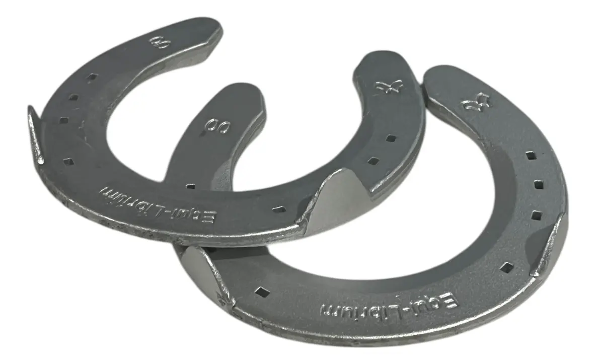 Herraduras Equilibrium Mustad De Aluminio Par Talab Virtual Juego Del 2 - Imagen 4