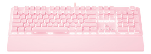 Teclado Mecanico Fantech Maxpower MK853 V2 Led Branco Switch Azul Rosa MK853V2-PK-BE