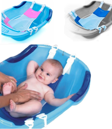 Imagen 1 de 3 de Red De Baño Para Sostener Al Bebe En Bañeras Baby Safe