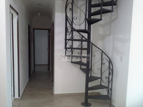 Imagem 5 de 30 de Cobertura Com 3 Dormitórios À Venda, 156 M² Por R$ 740.000,00 - Jardim Hollywood - São Bernardo Do Campo/sp - Co0042