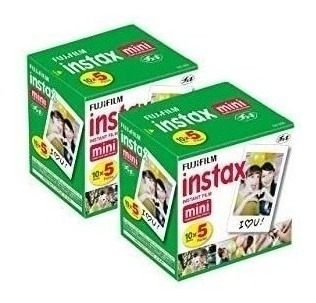 Fujifilm Instax Mini Instant Film, 100 Hojas