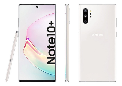 Samsung Galaxy Note 10 Plus (256 Gb) - Plata + 8 Ram Blanco (Reacondicionado)