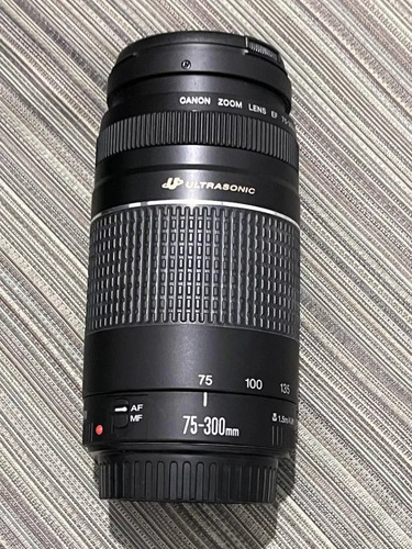 Lente Canon 75-300 Ultrasonic. Excelente Estado.