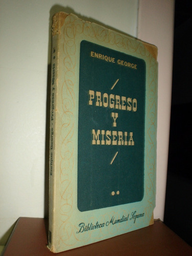 Progreso Y Miseria.tomo 2 E. George  Akko (e)