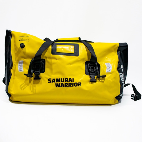 Imagen 3 de 7 de Bolso Trasero Impermeable Moto Turismo 55 Lt Samurai Warrior