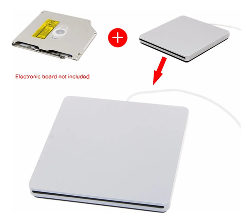 Cofre Case Grabador Dvd Externo Usb Para Macbook Pro