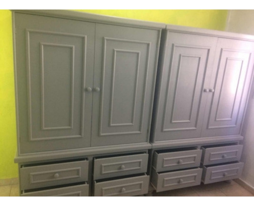 Ropero Blanco O Gris Con 4 Gavetas. Muebles Unión.