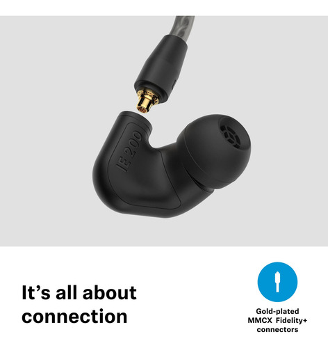 Auriculares Intraurales Para Audiófilos Sennheiser Ie 200 Tr