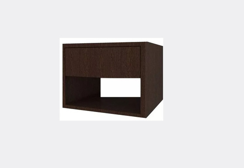 Mesita De Luz Flotante Con Un Cajon Gratis 7 Colores A Elec.