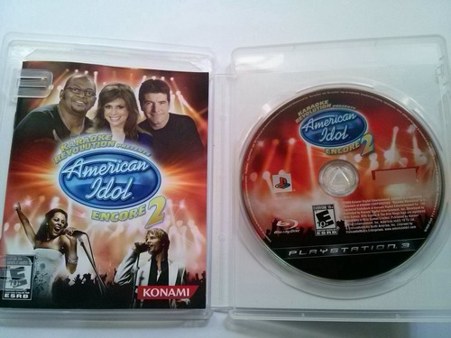 Ps3 Karaoke Revolution American Idol Encore 2 $349 Mikegames (Usado)