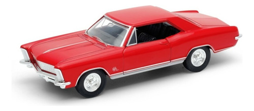 Welly 1:34 1965 Buick Riviera Gran Sport Rojo 43732cw