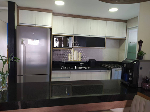 Imagem 2 de 15 de Apartamento Em Guarulhos No Parque Residence 77 M² 3 Dorms 1 Suíte 2 Vagas - Ap1026