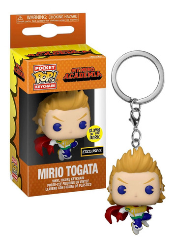 Llavero Mirio Togata - My Hero Academia Anime - Funko Pop