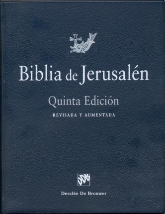 Libro: Biblia De Jerusalén : Modelo 0 - Escuela Bíblica De J