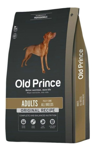 Alimento Old Prince Premium para perro adulto todos los tamaños sabor pollo y carne en bolsa de 7.5 kg