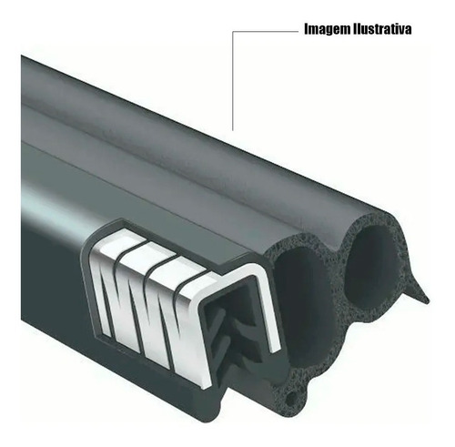 Kit Borracha Mala Portas E Pingadeira Fiat Uno 4 Pts