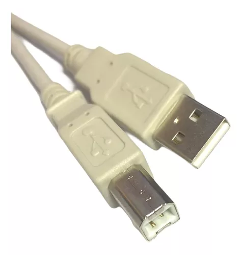 Cable Usb 2.0 A/b 2 Metros Impresoras Hp Epson Arduino Pc