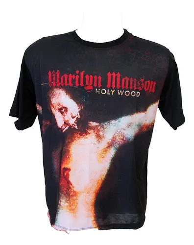 Camiseta Exclusiva - Marilyn Manson - Holy Wood - Premium