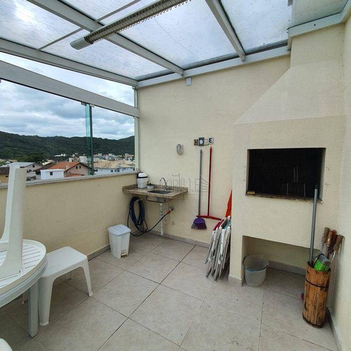 Imagem 6 de 30 de Linda Cobertura Semi-mobiliada Com 3 Dormitórios À Venda, 150 M² Por R$ 750.000 - Ingleses - Florianópolis/sc - Co0321