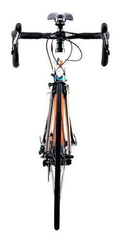 Imagen 3 de 9 de Bicicleta Belfort Rennes Apex R700 55 Negro Naranja 2022