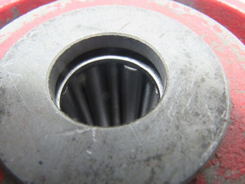 6 Cast Iron V Groove Caster Wheel W/bearing 1 Id 3-1/2 Ssc