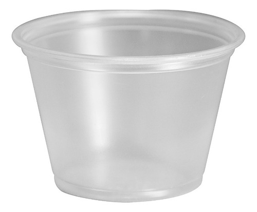 250 Envases Soufflé Translucido De 4 Oz,