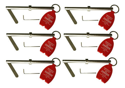 6 Llave Para Puerta Ascensor Emergencia