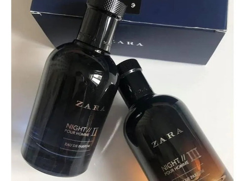 Perfume Zara Night Ii Zara Night Iii 100ml Edp Set 2x1