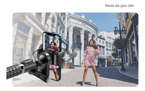 Estabilizador Gimbal Para Celular 3 Ejes Plegable Con Led