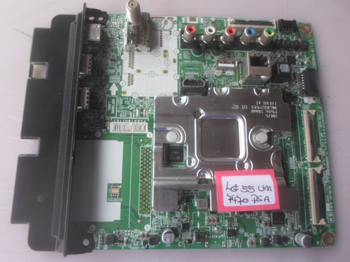 Placa Principal Tv E Smart LG 55 Um 7470 Psa Eax68253605( 1,