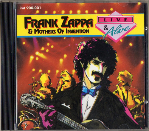 Frank Zappa Live & Alive Cd