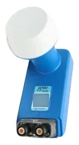 Comprar Lnb Circular Dual Satelital Foco Lente Receptor Azul Sd Hd