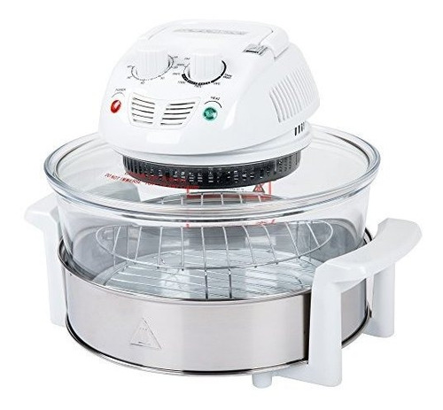 Imagen 1 de 6 de Horno Halogeno De Mesa De Cocina Clasica 12-17 Cuartos De Ga
