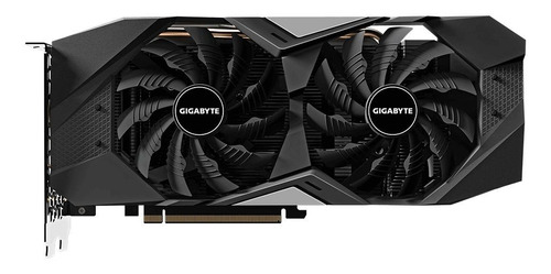 Imagen 1 de 3 de Tarjeta de video Nvidia Gigabyte  GeForce RTX 20 Series RTX 2060 GV-N2060D6-6GD (rev. 2.0) 6GB