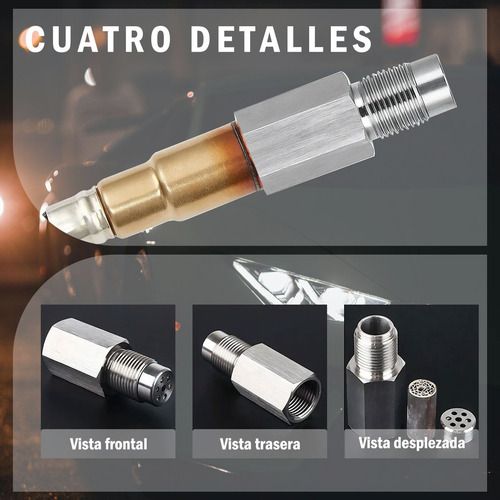 3 Conectores Del Sensor De Oxígeno Comprobar Código M18*1.5