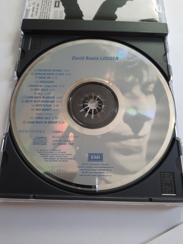 David Bowie - Lodger - Cd Made In Holland