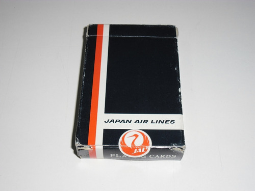 Japan Air Lines Baraja Vintage Playing Cards Mazo Poker