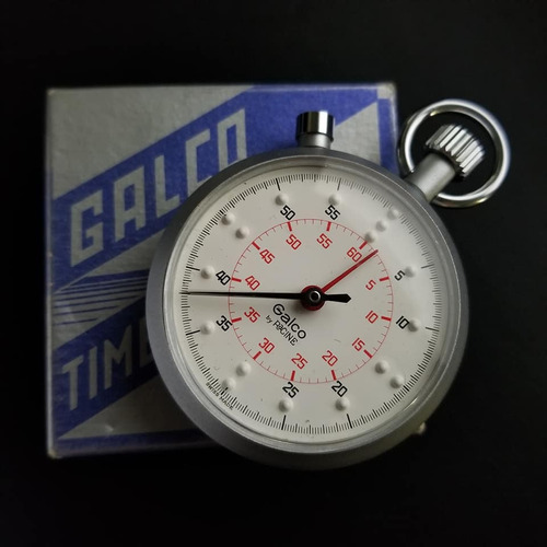 Reloj Cronógrafo Vintage Galco Timer By Racine 1960s Nos