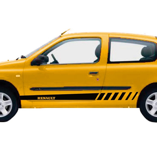 Renault Clio, Calco Ploteo Modelo Dopler