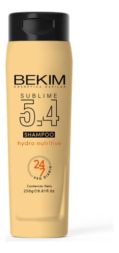 Shampoo Sublime 5.4 Hydro Nutritive 250g Bekim